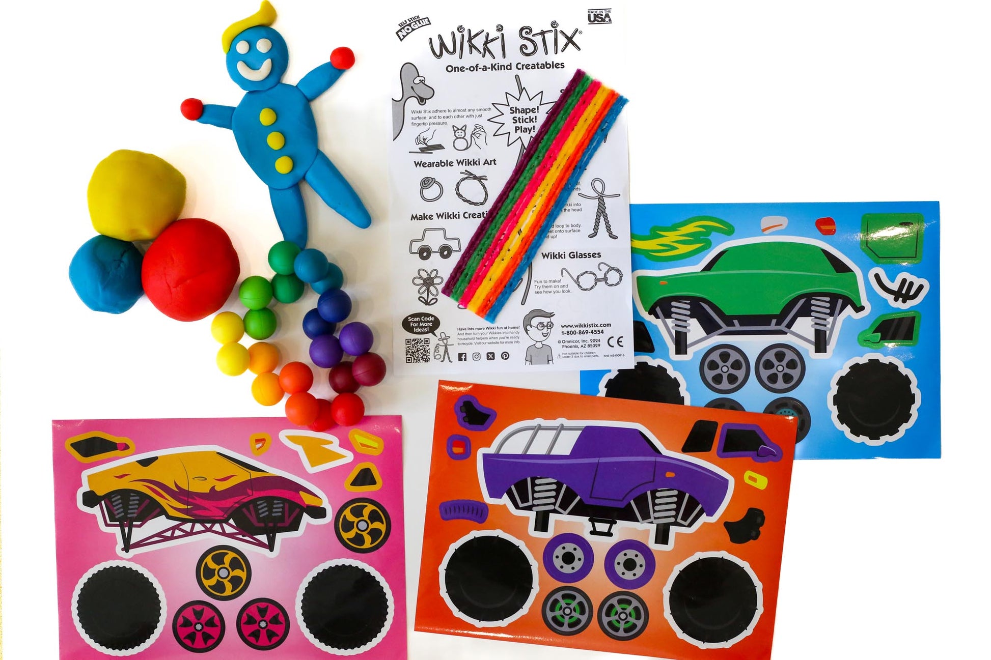 wikki stix and more! Travel activity packs for kids, 6 to 7 educational travel activities for children | Paks4kidz