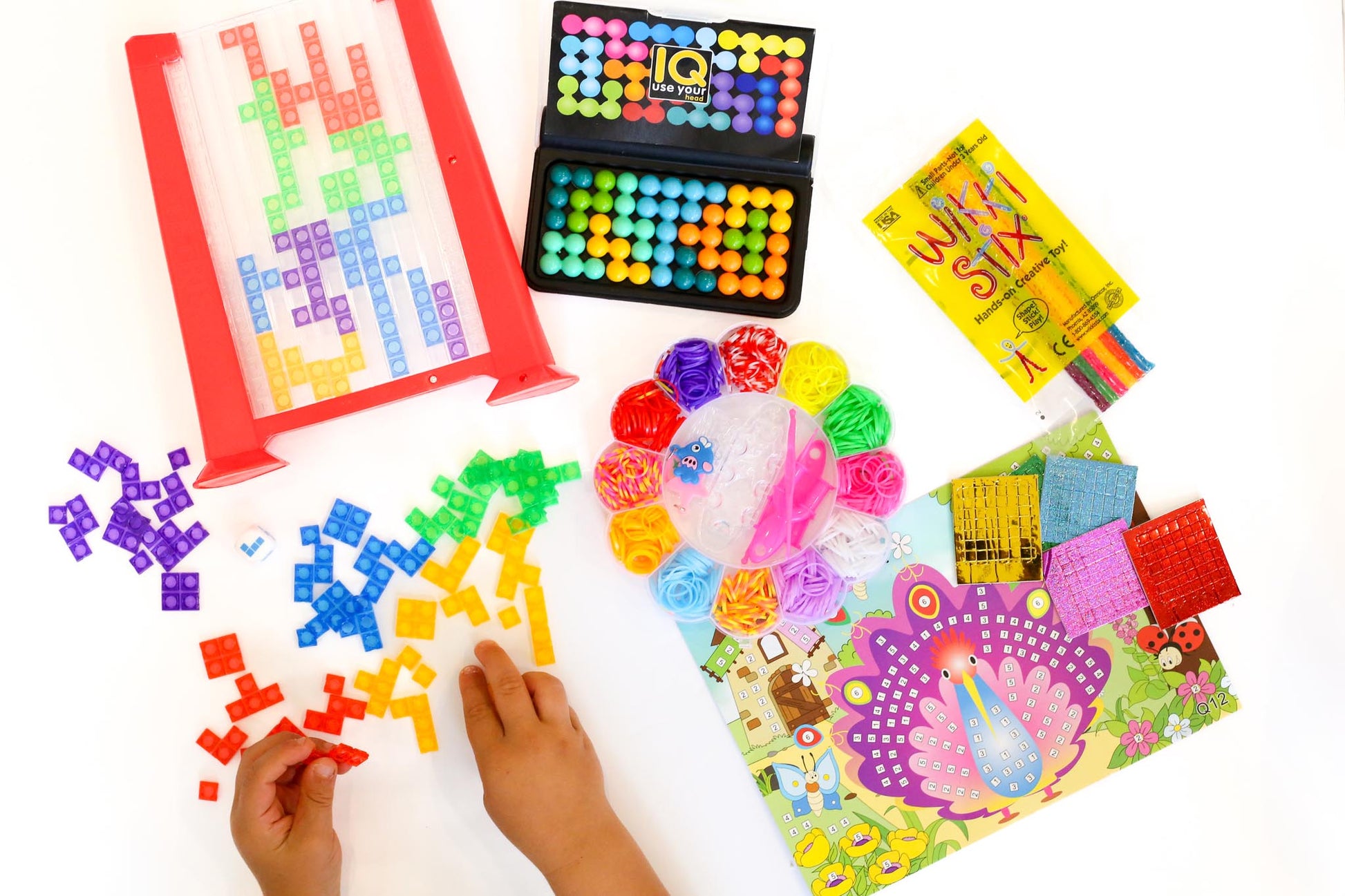 Travel activity sets for kids, 6 to 7 educational travel packs for children - Paks4kidz